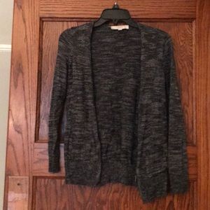 Cute Zipper front Loft Sweater